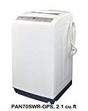 Panda Topload Small Compact Portable Washing Machine Fully Automatic 2.1cu.ft/larger Size, White