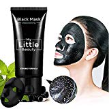 MY LITTLE BEAUTY Black Mask Deep Cleansing Blackhead Remover Purifying Peel Off The Black Head Acne Treatment Black Mud Tearing Style Face Mask (2 bottle)