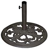 TropiShade 30-Pound Bronze Powder-Coated Cast Iron Umbrella Stand