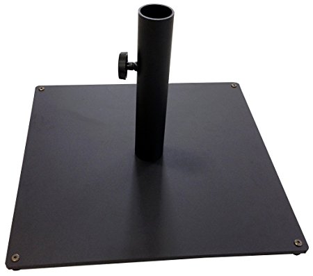 10. Tropishade Steel Plate Umbrella Base, 36 lbs, Black