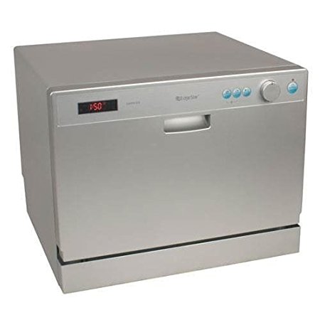 5. EdgeStar DWP61ES 6 Place Setting Countertop Portable Dishwasher