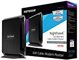 NETGEAR Nighthawk AC1900 (24x8) DOCSIS 3.0 WiFi Cable Modem Router Combo (C7000) Certified for Xfinity from Comcast, Spectrum, Cox, & more
