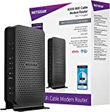 NETGEAR C3000-100NAS N300 (8x4) WiFi DOCSIS 3.0 Cable Modem Router (C3000) Certified for Xfinity from Comcast, Spectrum, Cox, Cablevision & More