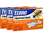TERRO PreFilled Liquid Ant Killer II Baits, 3-Packs of 6 Baits Each