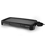 BLACK+DECKER Family-Sized Electric Griddle with Drip Tray, GD2011B