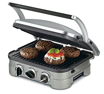 3. Cuisinart GR-4N 5-in-1 Griddler