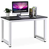 Tribesigns Modern Simple Style Computer Desk PC Laptop Study Table Workstation for Home Office, Black