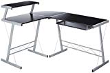 BHG L Shape Computer Desk, Black