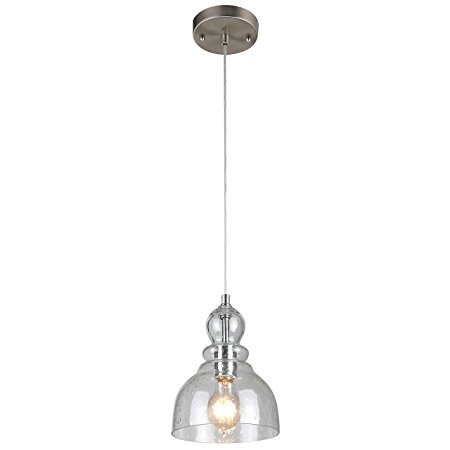 4. Westinghouse 6100700 Industrial One-Light Adjustable Mini Pendant