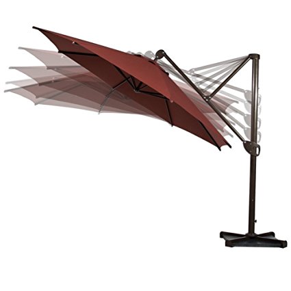 7. Abba Patio offset patio umbrella