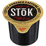 SToK Caffeinated Black Coffee Shots, 264 Single-Serving Shots, Single-Serve Shot of Unsweetened Coffee, Add to Coffee for Extra Caffeine, 40mg Caffeine (Packaging May vary)