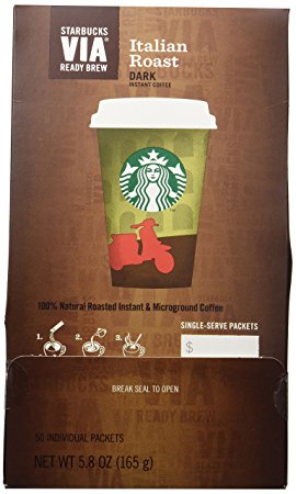 2. Starbucks VIA® Ready Brew Italian Roast Coffee