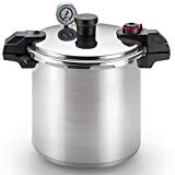 T-fal Pressure Cooker, Pressure Canner with Pressure Control, 3 PSI Settings, 22 Quart, Silver