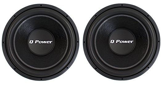 4. Q-Power QPF Subwoofer: