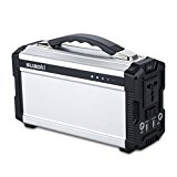 SUAOKI 220Wh/20,000mAh Portable Generator Power Source Power Supply with 100V/110V/50Hz, Max 200W AC Power Inverters, 12V/5A DC & USB Ports, Charged by DC Input/Solar Panels