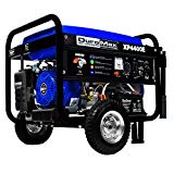 DuroMax XP4400E 4,400 Watt 7.0 HP OHV 4-Cycle Gas Powered Portable Generator With Wheel Kit And Electric Start