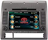 2005-2012 Toyota Tacoma In-Dash GPS Navigation Stereo DVD CD Player FM AM Radio 7 Inch Touchscreen Bluetooth AV Receiver USB SD iPod iPhone Install Ready Multimedia Deck OEM Replacement Head Unit