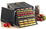 Excalibur 3900B Electric Food with with Adjustable Thermostat Accurate Temperature Control Faster and Efficient Drying Includes Guide to Dehydration Made in USA 9-Tray Black