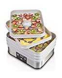 Hamilton Beach 32100A Digital Food Dehydrator 5 Tray Gray