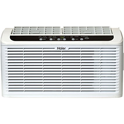 9. Haier ESAQ406P Serenity Series 6050 BTU 115V Window Air Conditioner