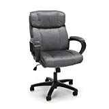 OFM Essentials Collection Plush Microfiber Office Chair, in Gray (ESS-3082-GRY)