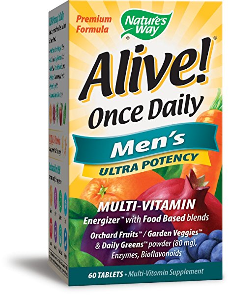 6. Nature's Way Alive! Once Daily Men's Multi-Vitamin