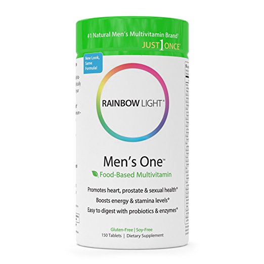 2. Rainbow Light - Men's One™ Multivitamin