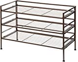 AmazonBasics 9-Pair Shoe Rack Organizer