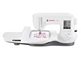 SINGER | Legacy SE300 Portable Sewing and Embroidery Machine Including 250 Built-in Stitches, Automatic Needle Threader, Adjustable Tension & 3 LED Lights