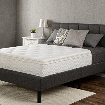 10. Zinus Sleep Master Euro Box Top Classic Spring 12 Inch Mattress