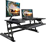 VIVO Height Adjustable Standing Desk Sit to Stand Gas Spring Riser Converter | 36