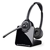 Plantronics CS520 Binaural Wireless Headset System, Single