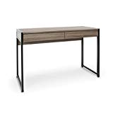 OFM Essentials Collection 2-Drawer Office Desk, in Driftwood (ESS-1002-DWD)