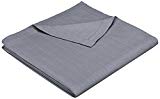 Pinzon Egyptian Cotton Herringbone Blanket - Full/Queen, Grey