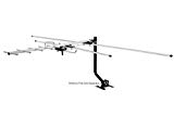ViewTV DA-290 Indoor/Outdoor Compact Yagi HDTV Antenna for Roof or Attic - 80 Miles Range