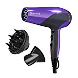 Remington D3190 Damage Protection Hair Dryer with Ceramic + Ionic + Tourmaline Technology, Purple