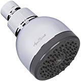 3 Inch High Pressure Shower Head - Best Pressure Boosting, Wall Mount, Bathroom Showerhead For Low Flow Showers, 2.5 GPM - Chrome