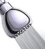 WASSA High Pressure Shower Head - 3 Inch Anti-leak Fixed Chrome Showerhead - Adjustable Metal Swivel Ball Joint