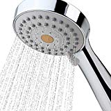 High Pressure Handheld Shower Head with Powerful Shower Spray against Low Pressure Water Supply Pipeline, Multi-functions, w/ 79'' Hose, Bracket, Flow Regulator, Chrome