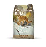 Taste of the Wild Grain Free High Protein Real Meat Recipe Canyon River Premium Dry Cat Food