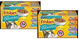 Friskies Gravy Wet Cat Food Variety Pack; Tasty Treasures with Cheese - (24) 5.5 oz. Cans / 2 -Pack