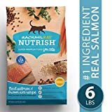 Rachael Ray Nutrish Premium Natural Dry Cat Food, Real Salmon & Brown Rice Recipe, 6 Lbs