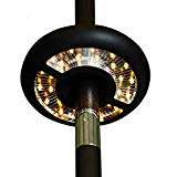 Patio Umbrella Lights Battery Operated, 3-Ways Switch, MYHH-LITES Warm White LEDs-Dual Up & Down Directional Lighting, Umbrella Pole Light for Patio Umbrellas, Camping Tents or Outdoor Use
